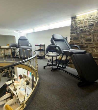 Cabine d'épilation et de soins de l'institut